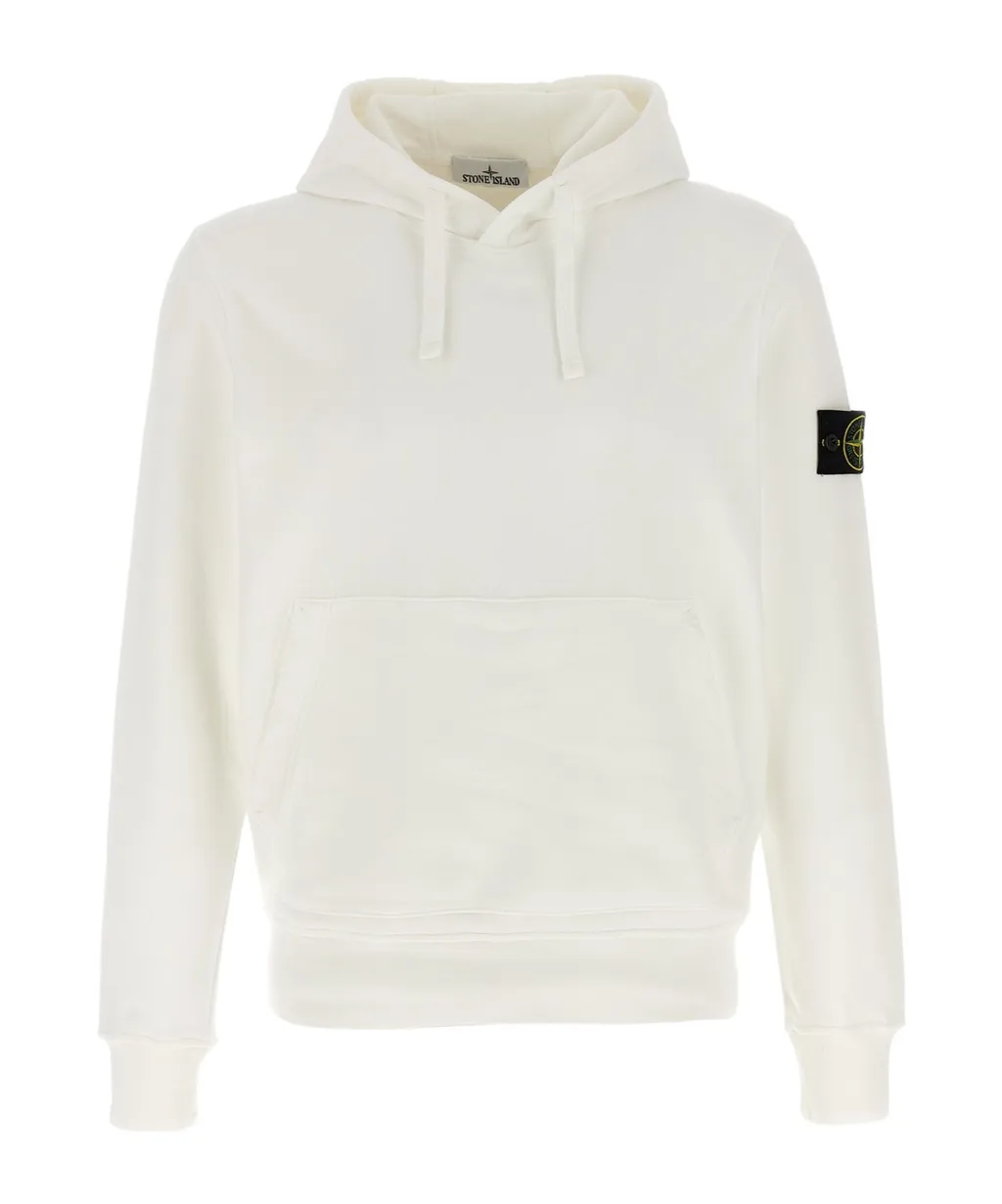 Stone Island Compass Patch Drawstring Hoodie