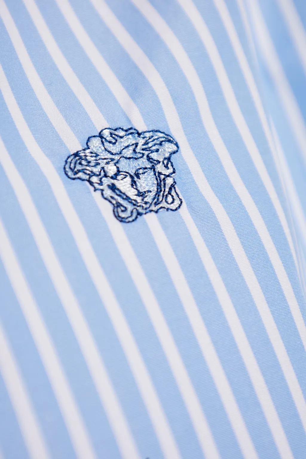 Versace Striped Long-Sleeved Shirt
