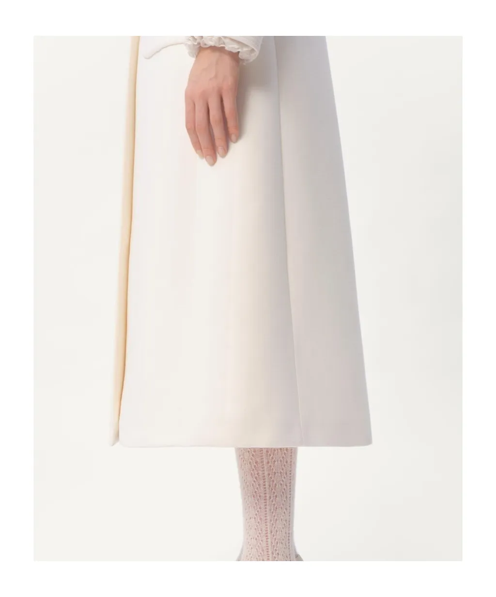 Valentino Drill Long Sleeved Belted Coat