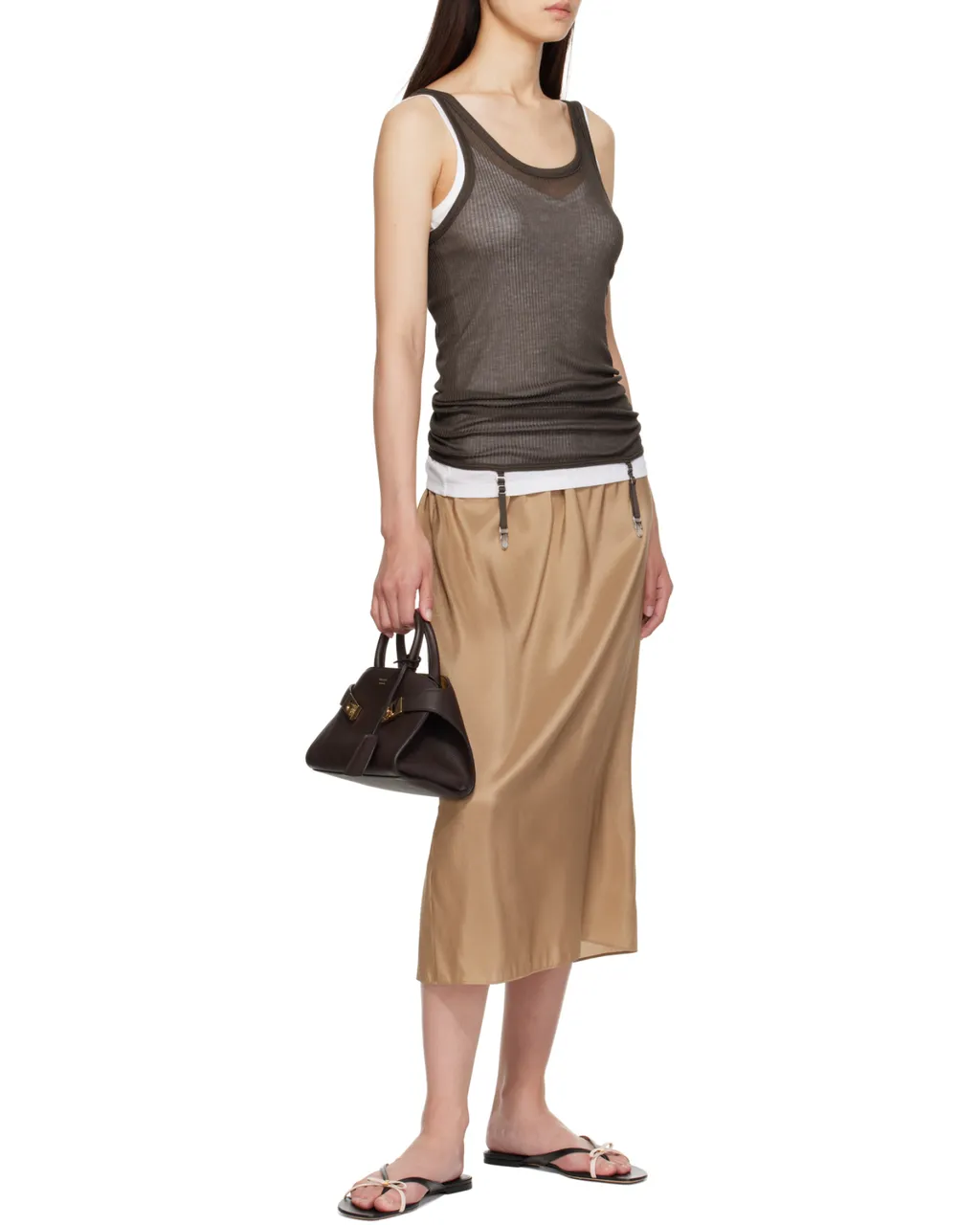 Ferragamo Mini Hug Top Handle Bag