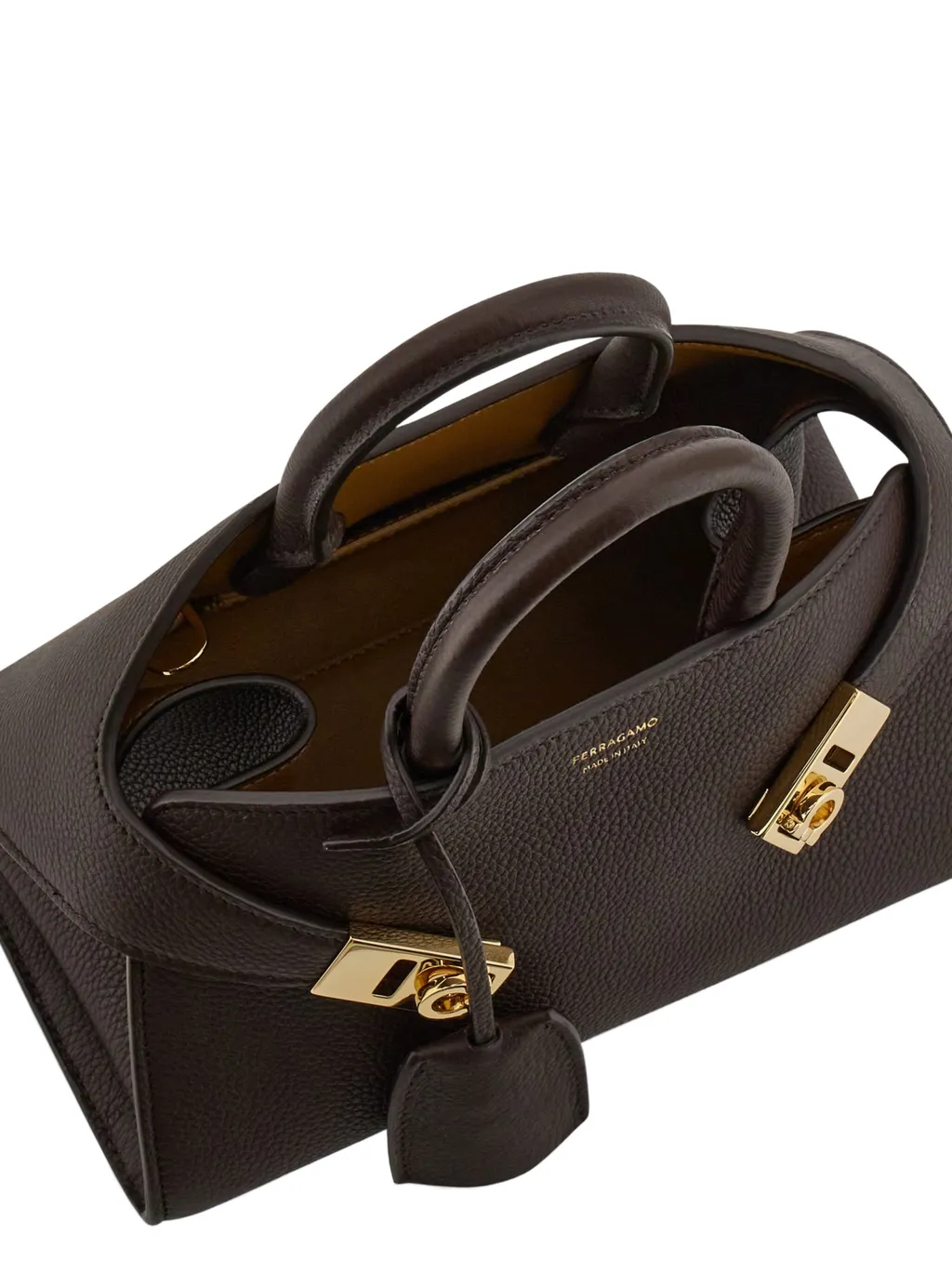 Ferragamo Mini Hug Top Handle Bag