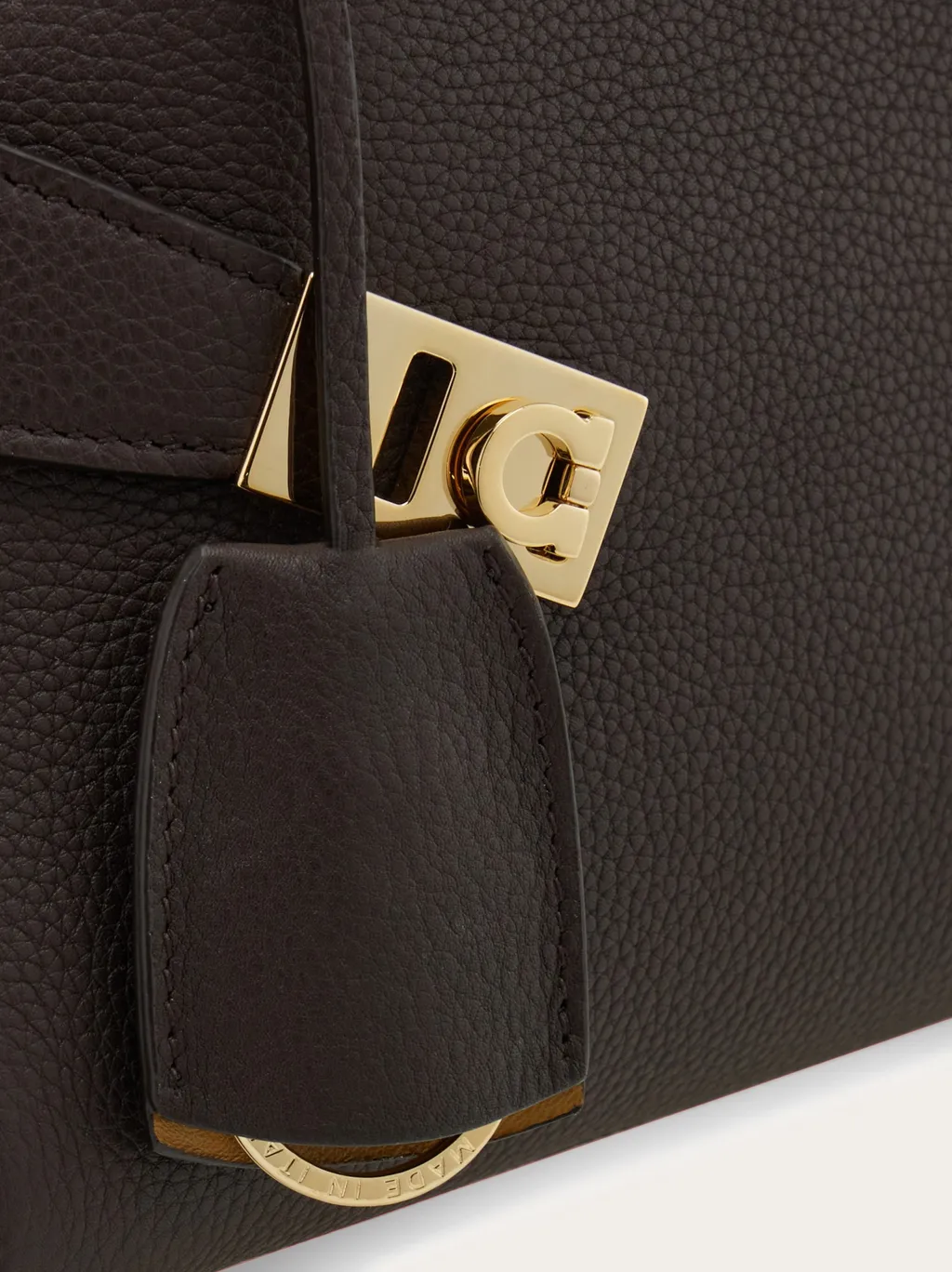 Ferragamo Mini Hug Top Handle Bag