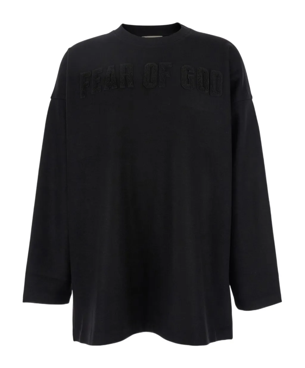 Fear Of God Logo Patch Crewneck T-Shirt