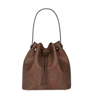 Etro Small Paisley Bucket Bag