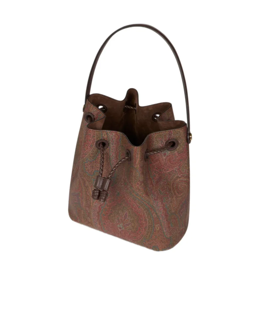 Etro Small Paisley Bucket Bag