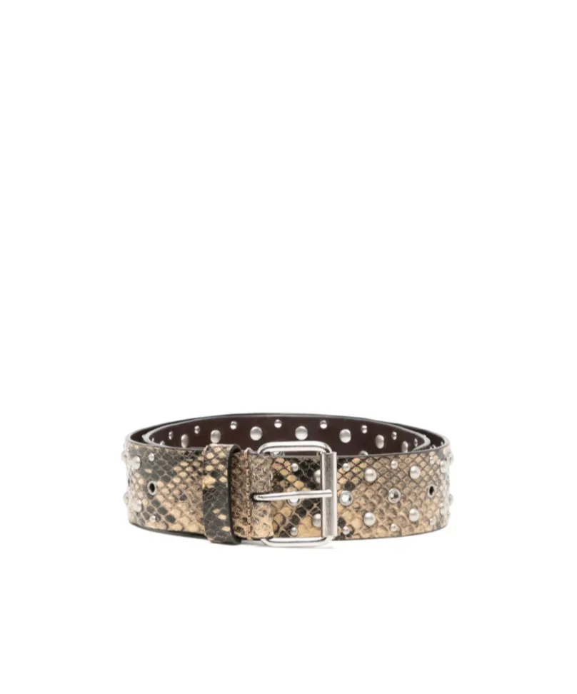 Dries Van Noten Embossed Belt