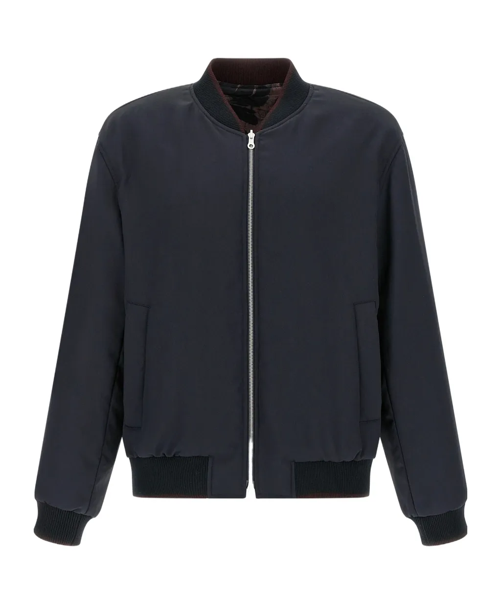 Dries Van Noten Zip-Up Reversible Bomber Jacket