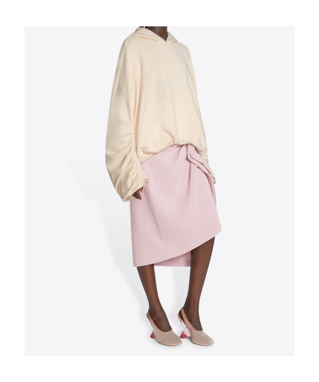 Dries Van Noten Long-Sleeved Draped Hoodie