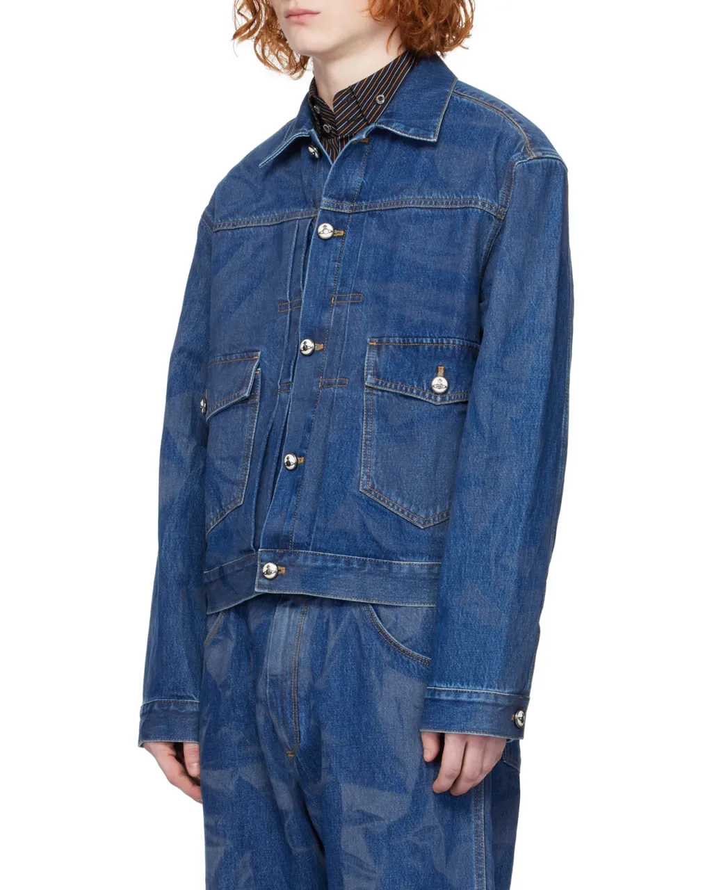 Vivienne Westwood Buttoned Denim Jacket