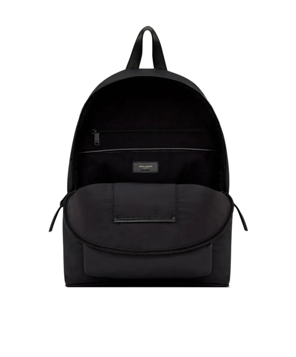 Saint Laurent City Zip-Up Backpack