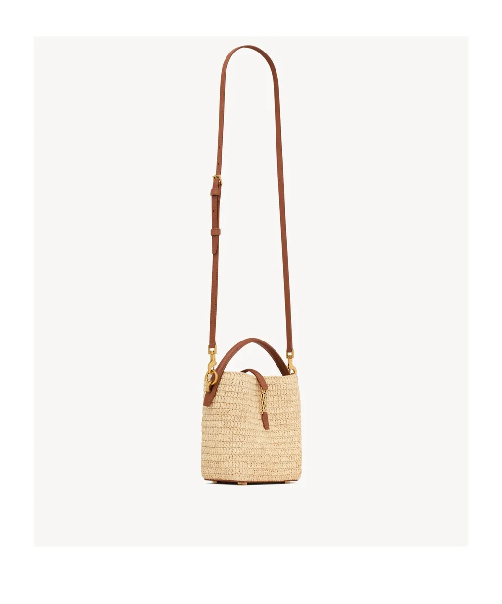 Saint Laurent Le 37 Logo Plaque Mini Tote Bag