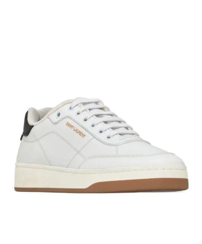 Saint Laurent Sl/61 Round Toe Lace-Up Sneakers