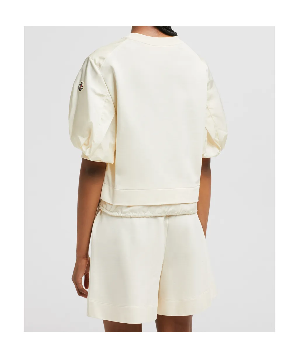 Moncler Puff Sleeve T-Shirt
