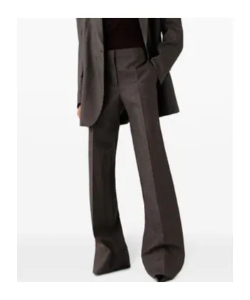 Belt-Loop Casual Pants