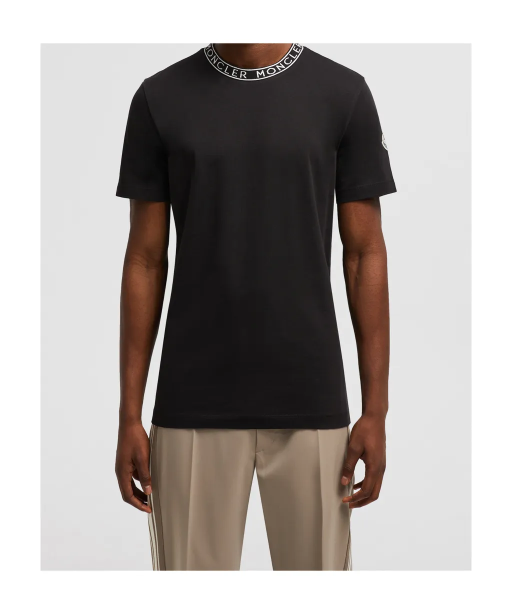 Moncler Logo Detailed Crewneck T-Shirt