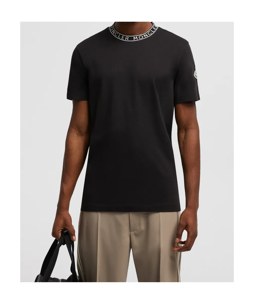 Moncler Logo Detailed Crewneck T-Shirt