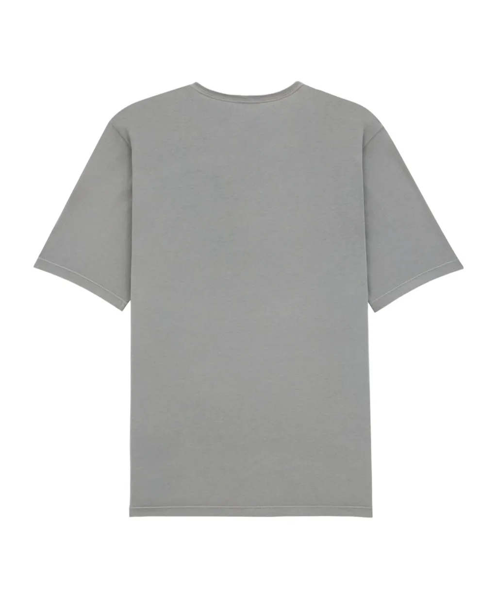 Saint Laurent Logo Embroidered Crewneck T-Shirt