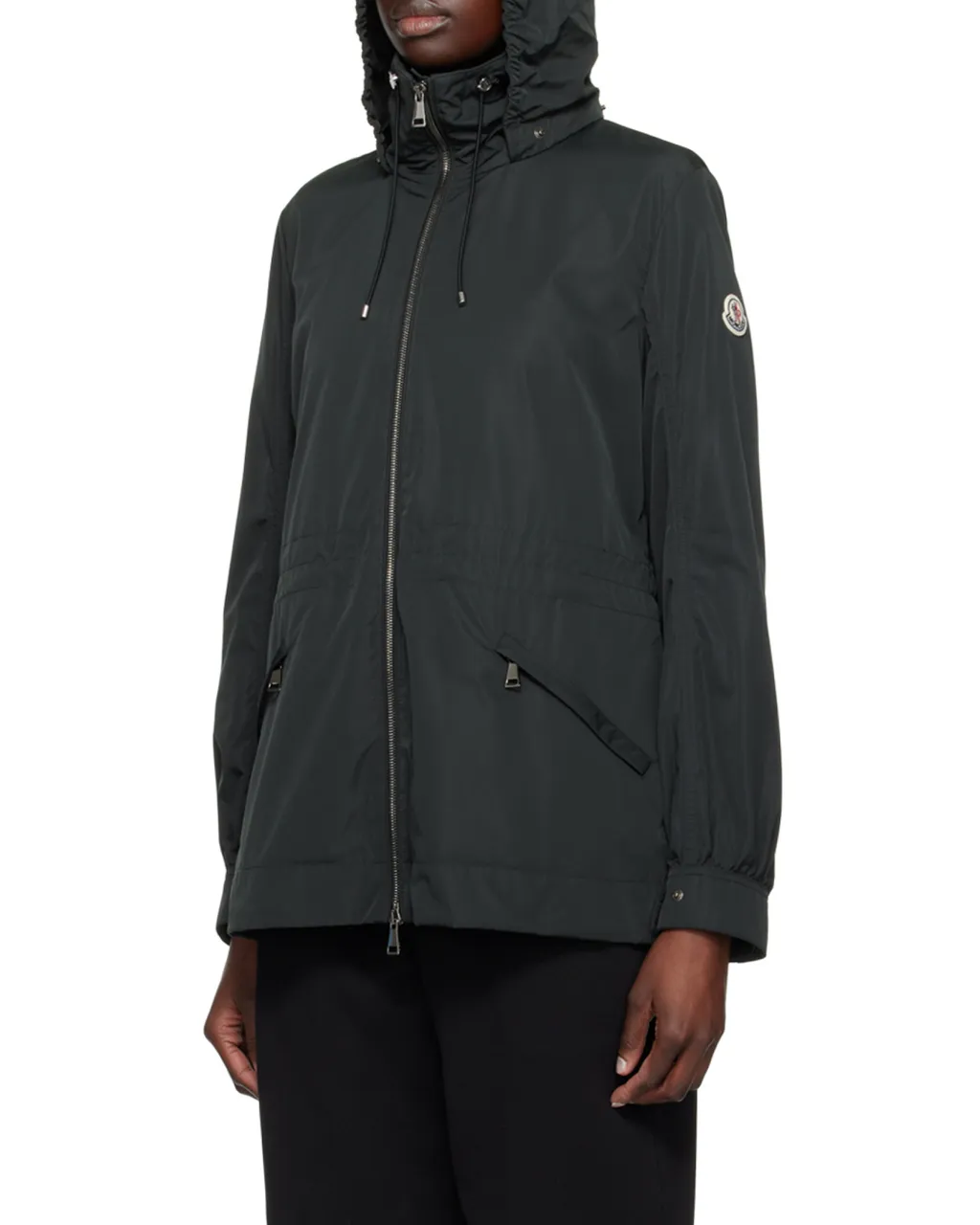 Moncler Enet Zip-Up Hooded Parka