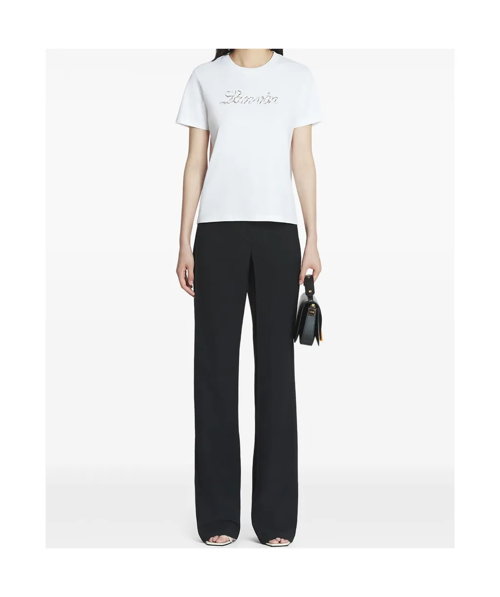 Lanvin Embroidered Logo T-Shirt