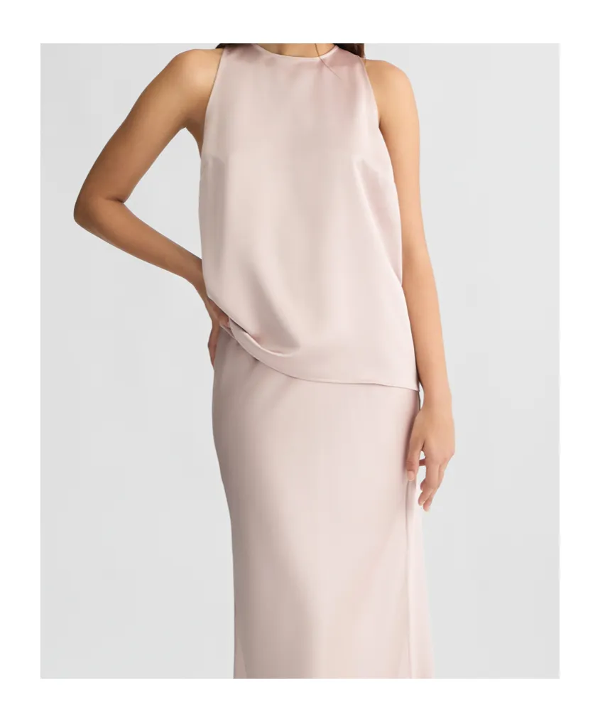 Liu Jo Sleeveless Satin Top