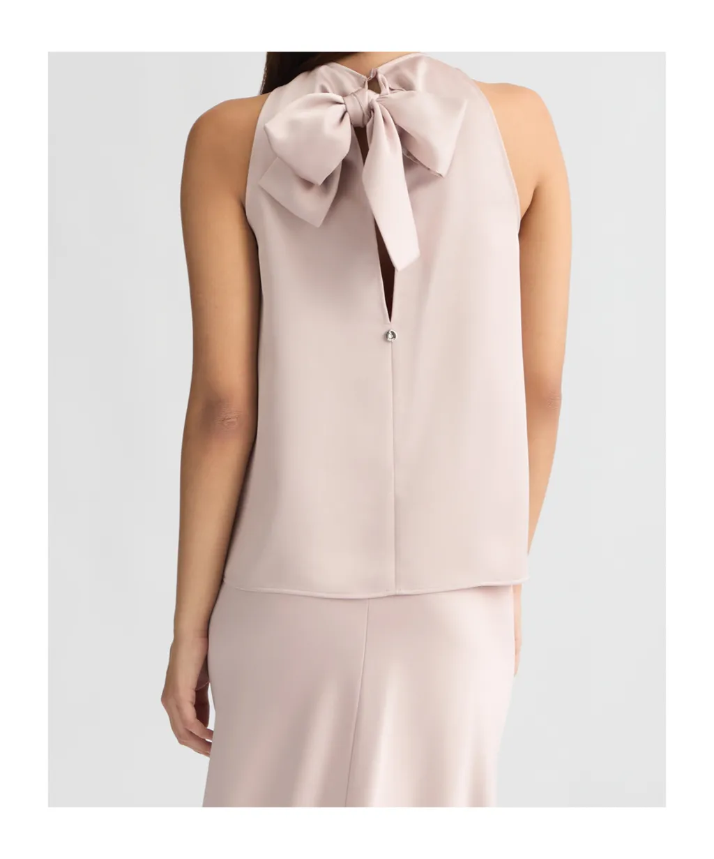 Liu Jo Sleeveless Satin Top