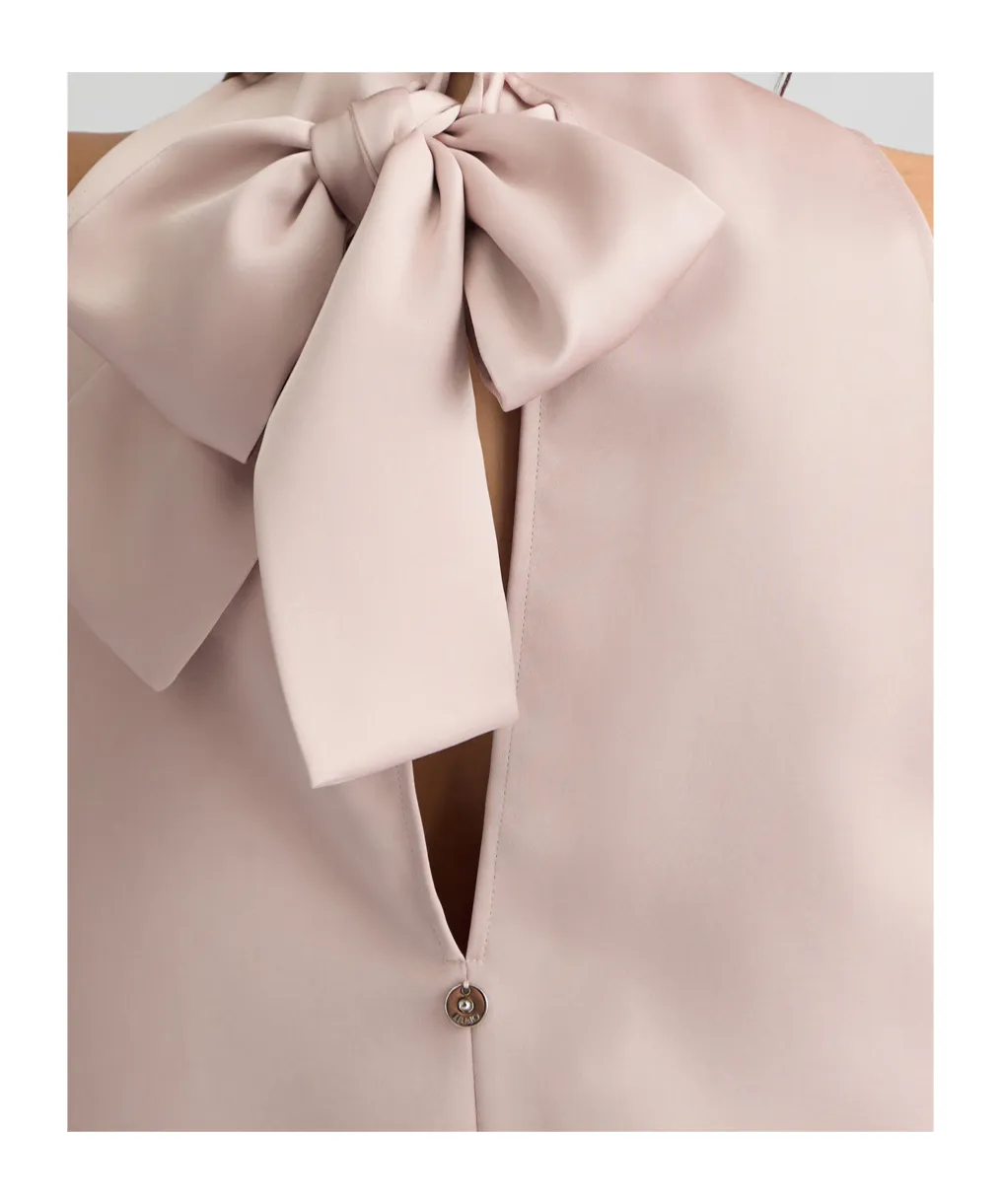 Liu Jo Sleeveless Satin Top