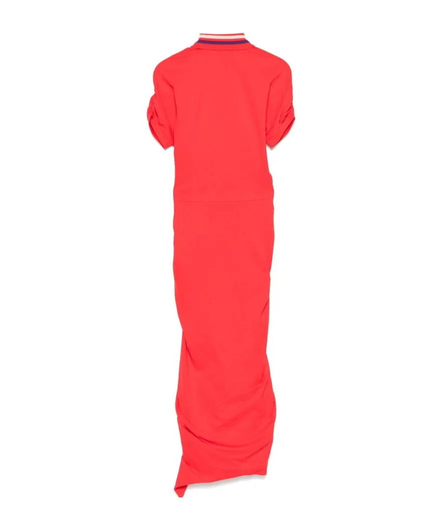 Vivienne Westwood Pulling Ruched Midi Dress