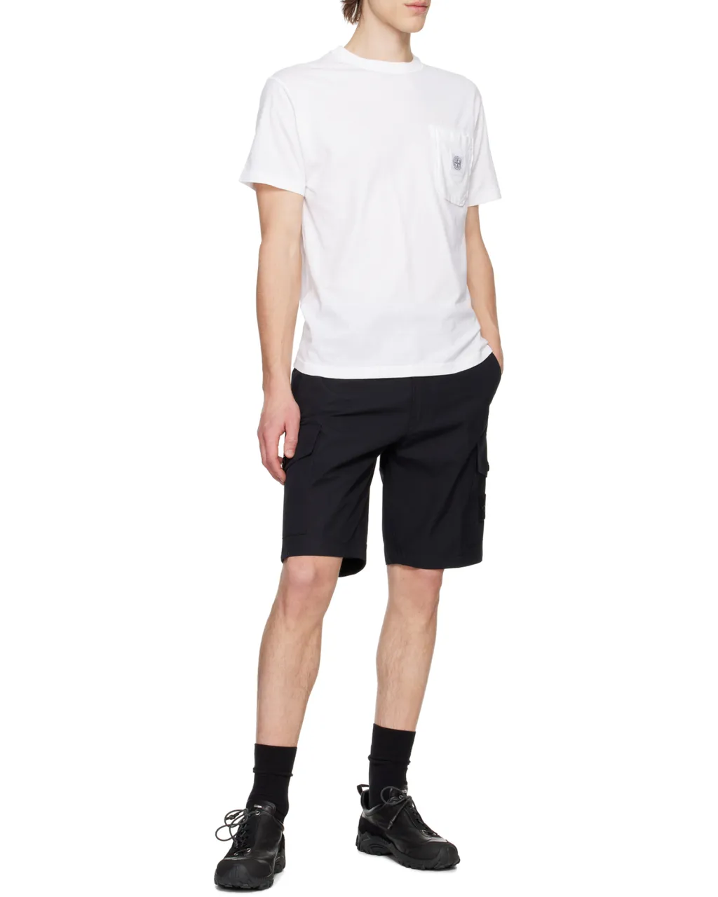 Stone Island Compass Patch Crewneck T-Shirt