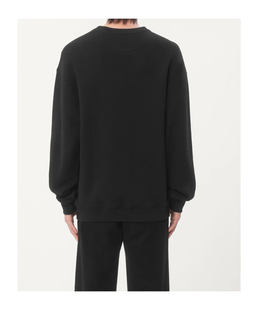 Valentino Logo Embroidered Crewneck Sweatshirt