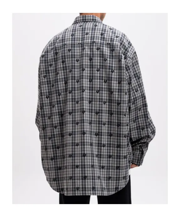 Lapel Long-Sleeved Shirt