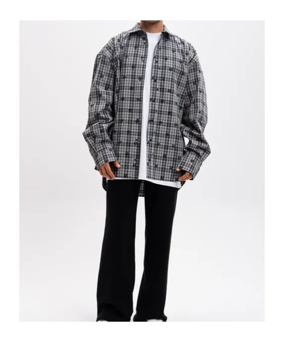 Lapel Long-Sleeved Shirt