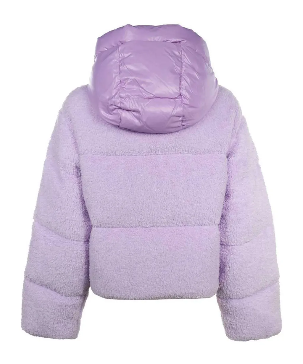 Logo Zip-Up Down Jacket