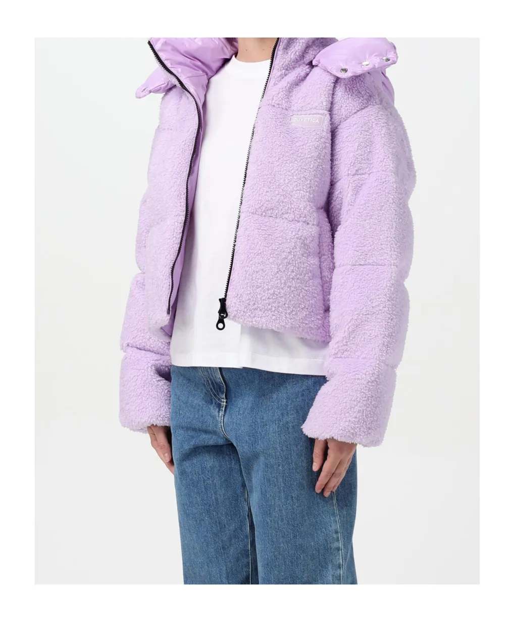 Logo Zip-Up Down Jacket