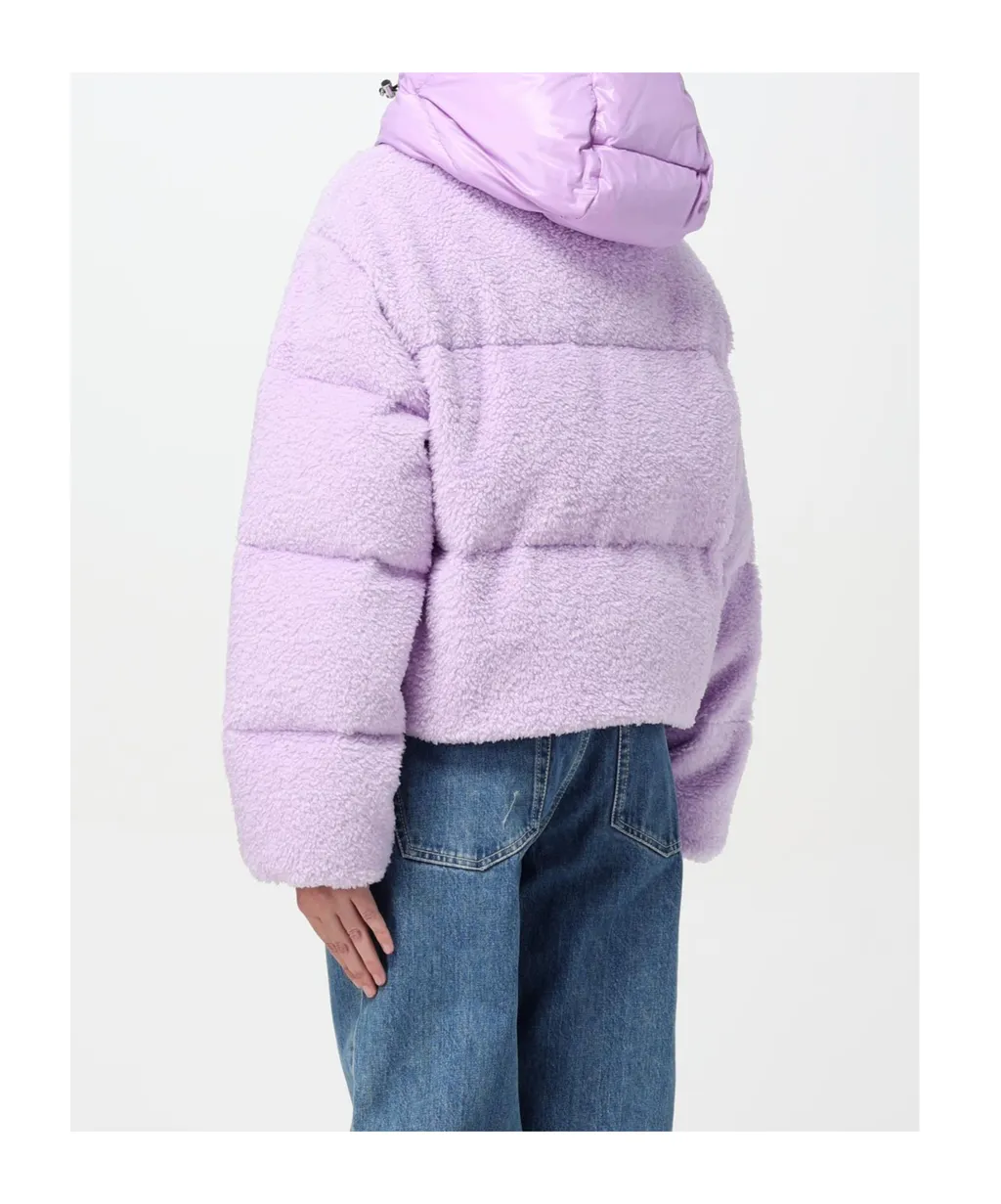 Logo Zip-Up Down Jacket