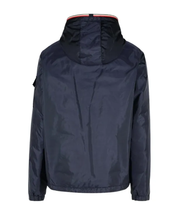 Moncler Evettes Logo Patch Zip-Up Jacket