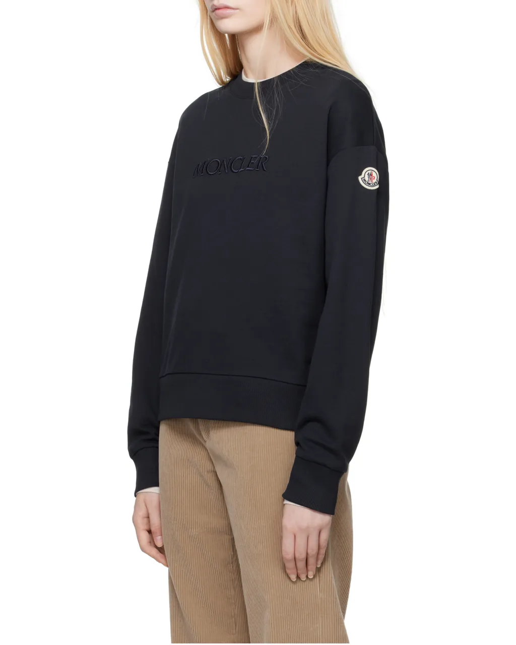 Moncler Logo Embroidered Crewneck Sweatshirt