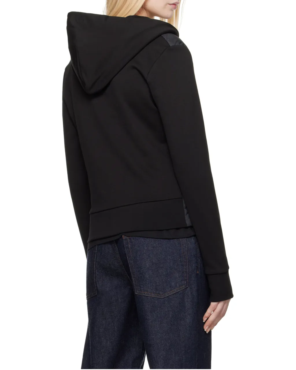 Moncler Padded Diagonal-Quilted Zip-Up Jacket