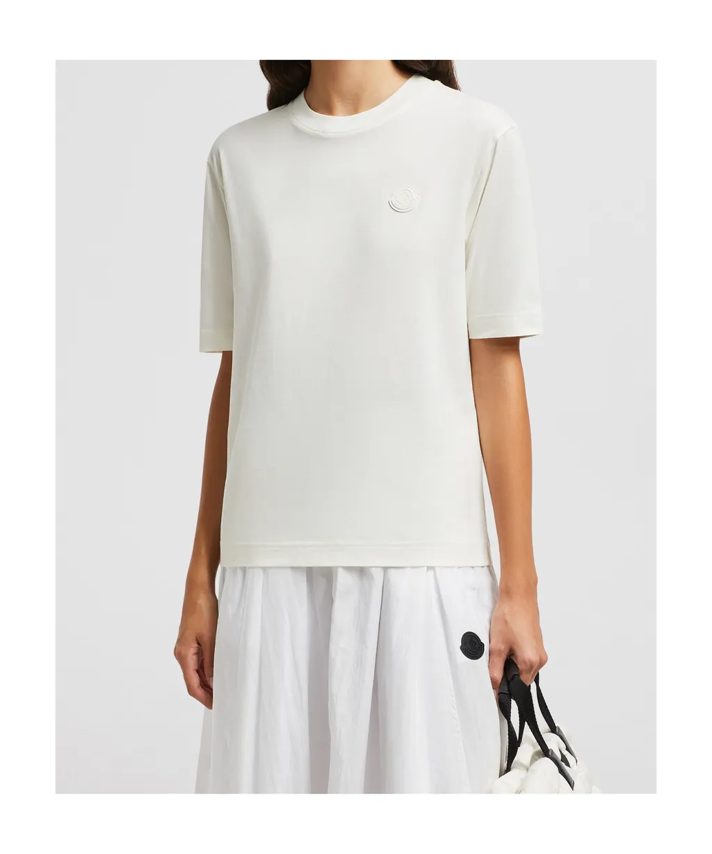 Moncler Silicone Logo Patch T-Shirt