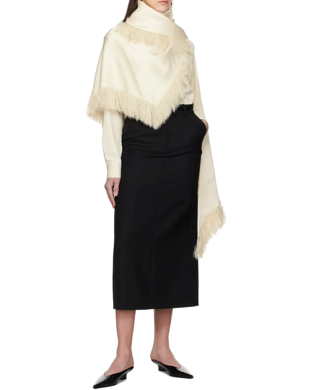 TotÊMe Pointed Toe Slip-On Mules