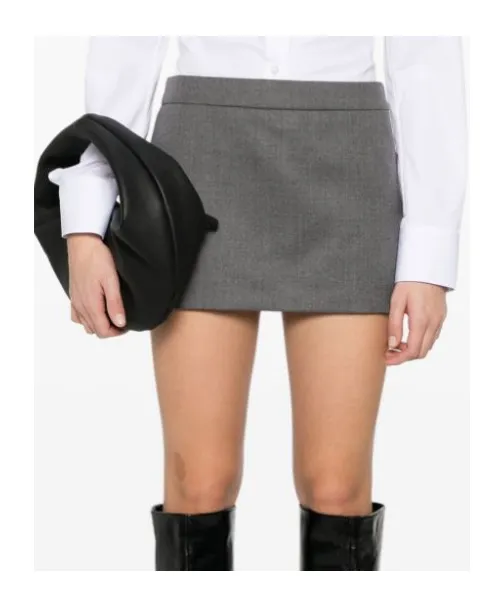 Dart-Detail Mini Skirt