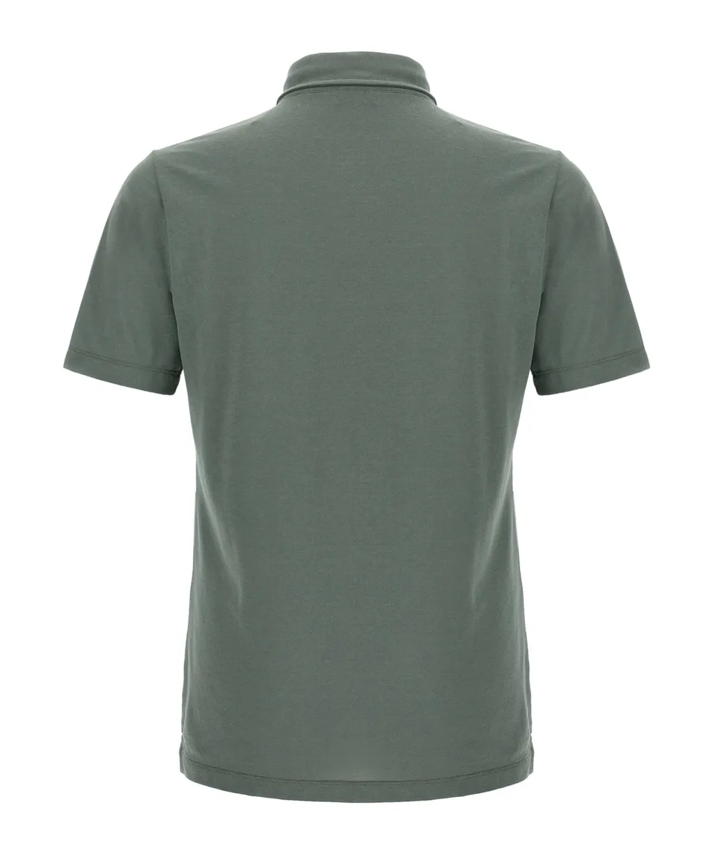 Zanone Short-Sleeved Polo Shirt