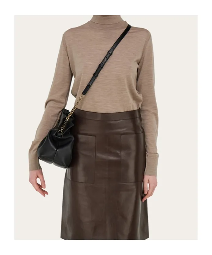 Ferragamo Soft Medium Shoulder Bag