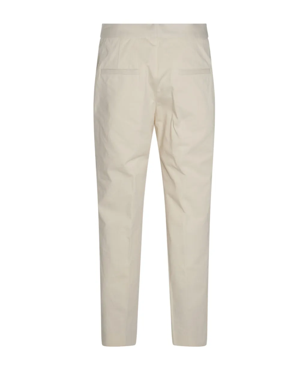 Tapered Cotton Trousers