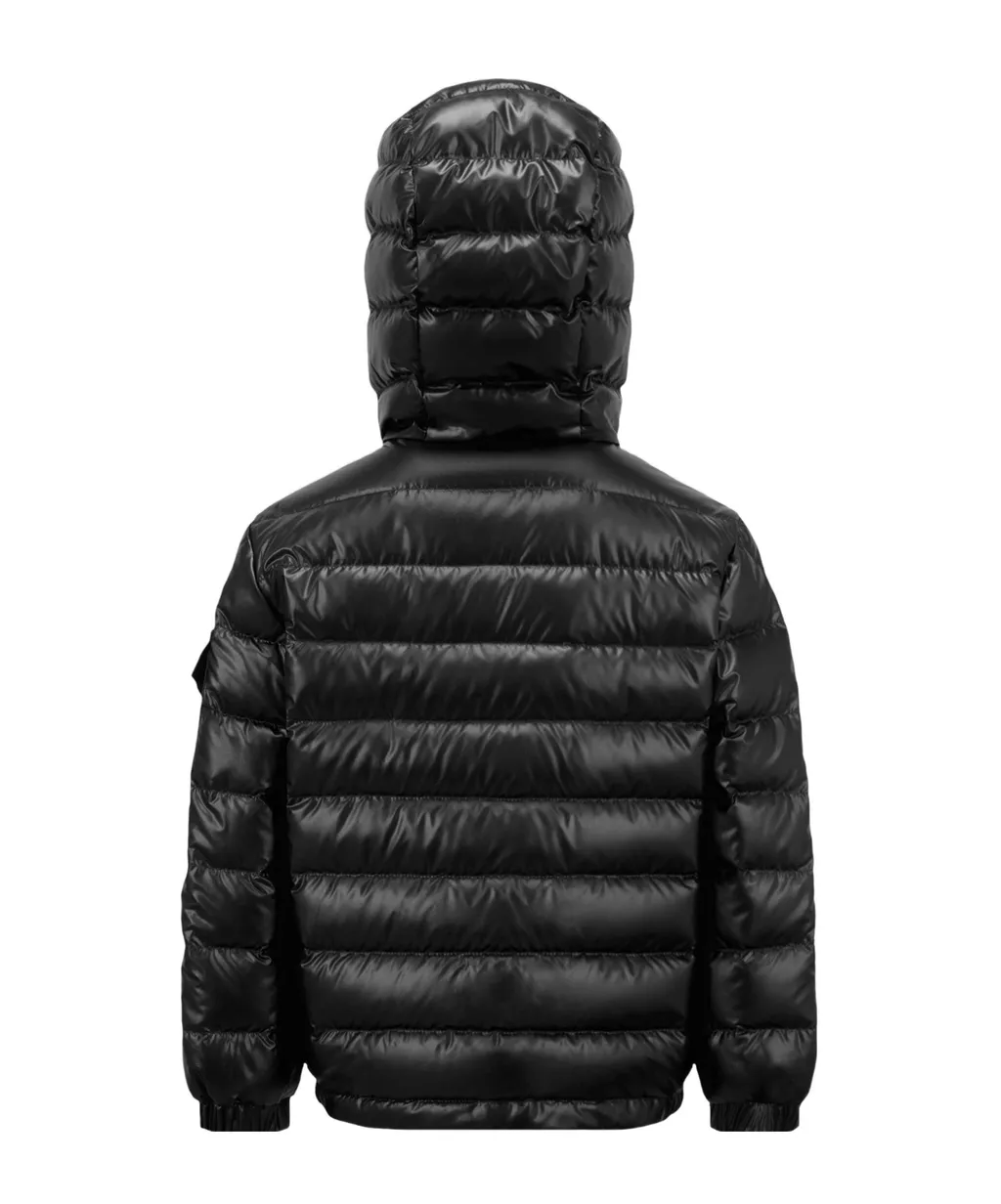 Moncler Enfant Logo Patch Quilted Jacket