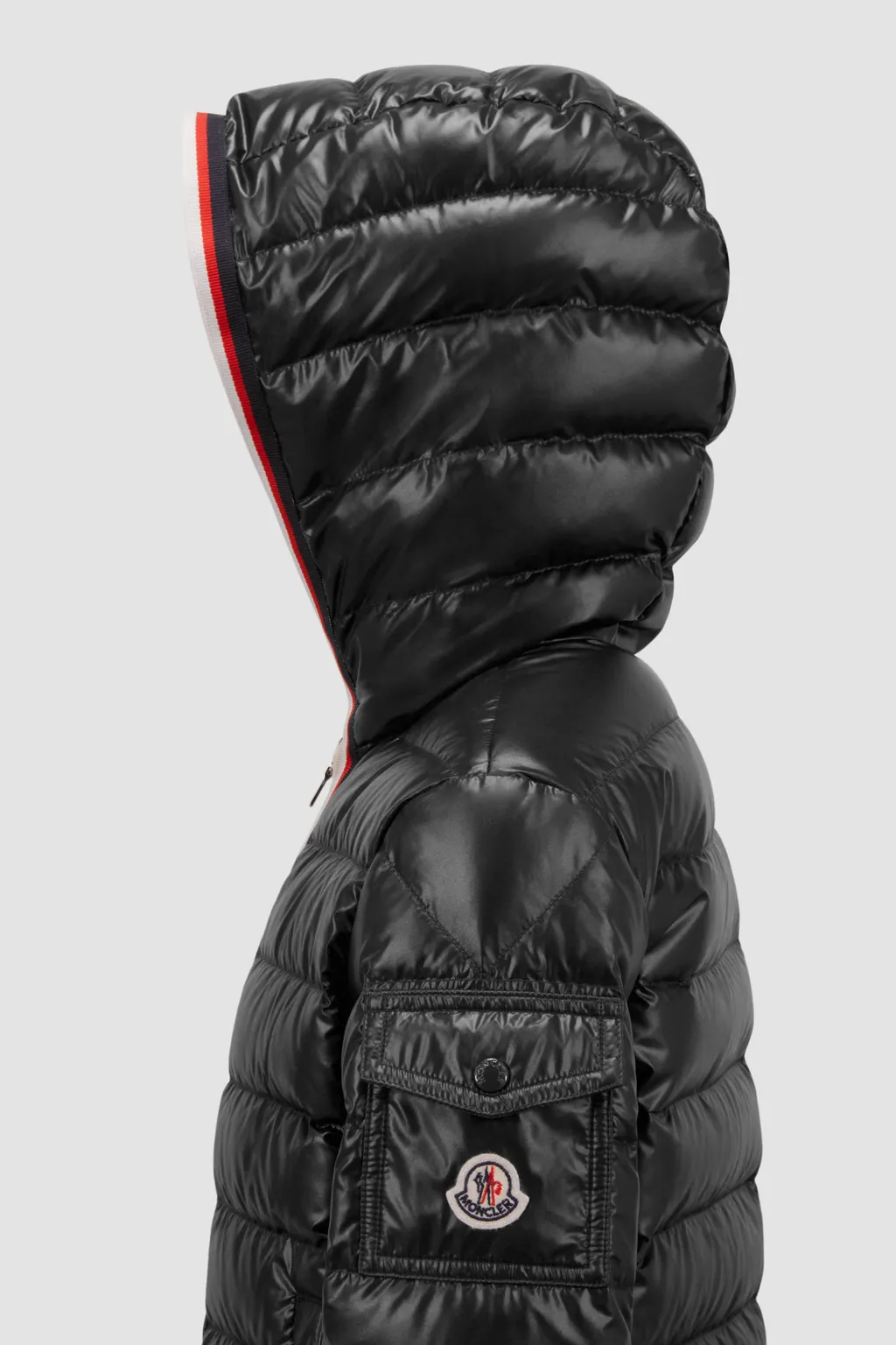 Moncler Enfant Logo Patch Quilted Jacket