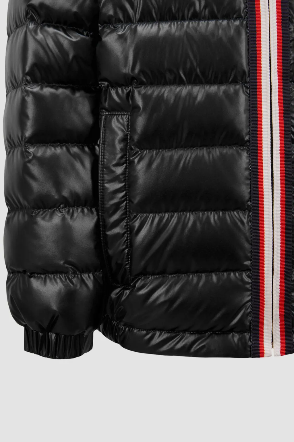 Moncler Enfant Logo Patch Quilted Jacket