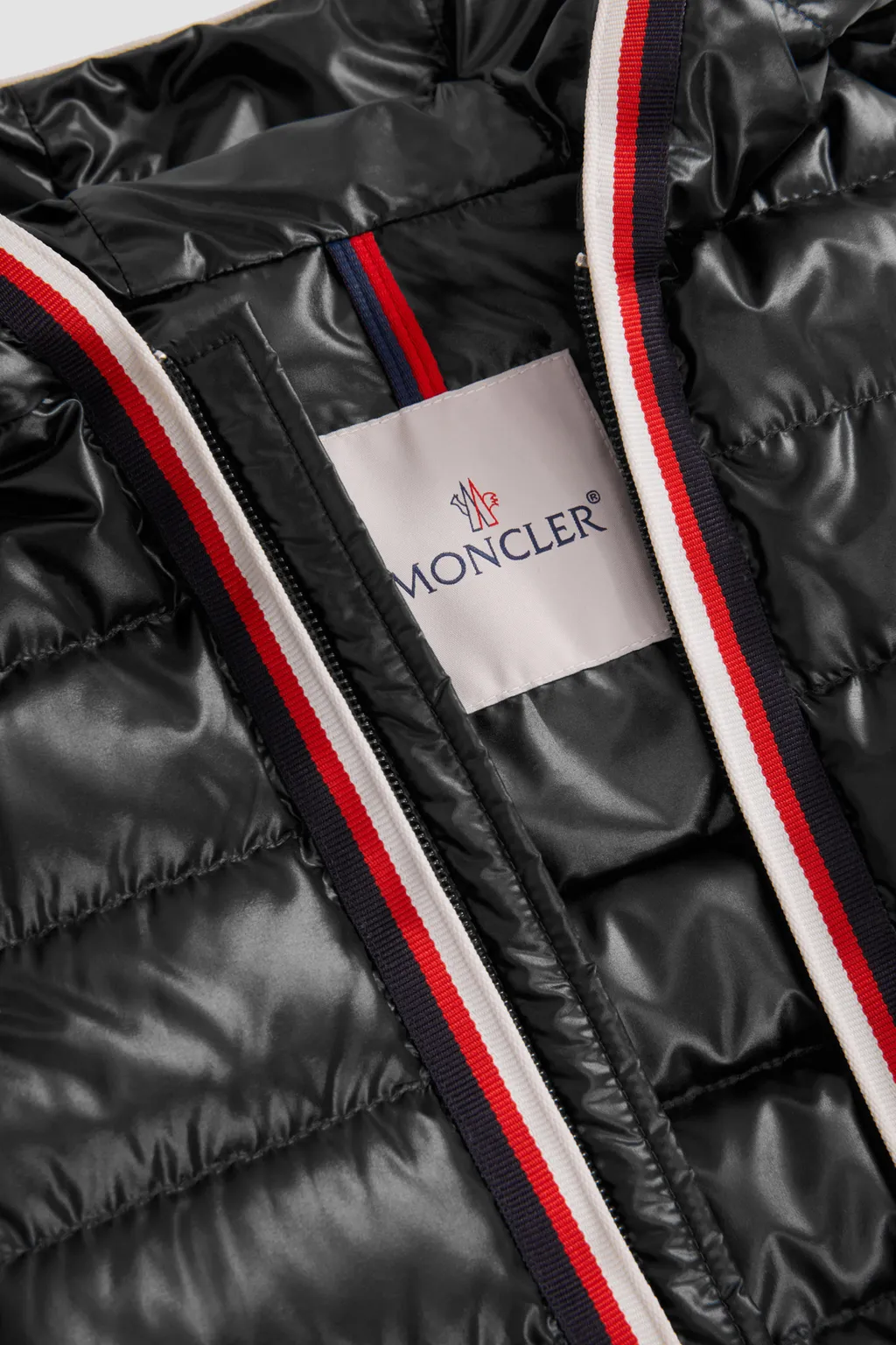 Moncler Enfant Logo Patch Quilted Jacket