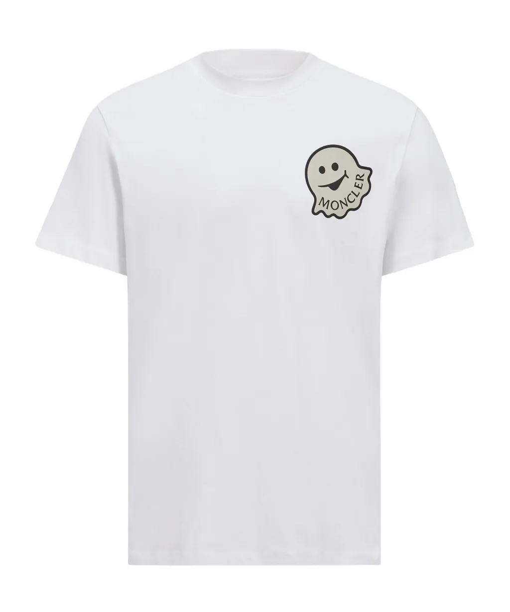Cartoon Logo Cotton T-Shirt