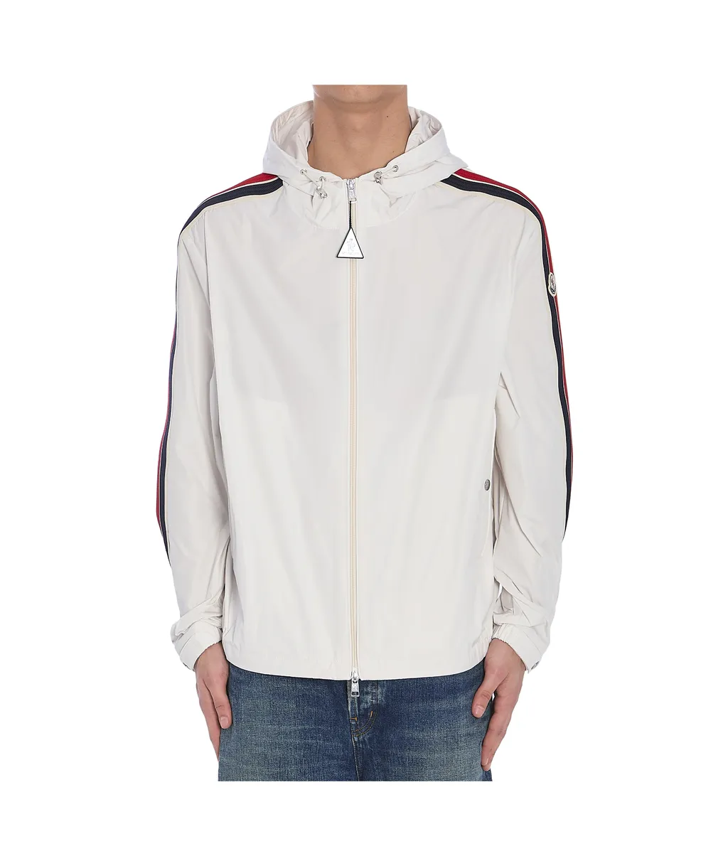 Moncler Zip-Up Hooded Jacket