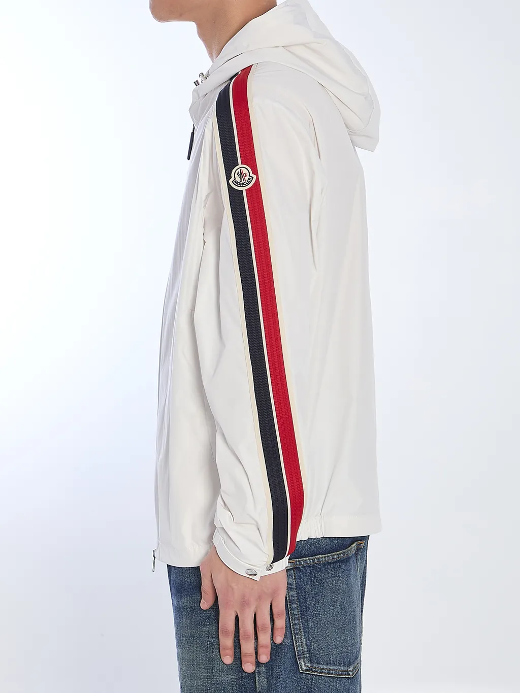 Moncler Zip-Up Hooded Jacket